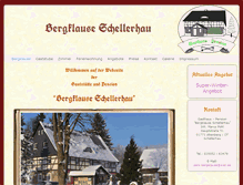 Tablet Screenshot of bergklause-schellerhau.de